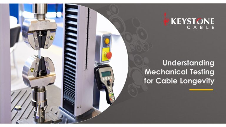 Understand mechanical tests for cable longevity