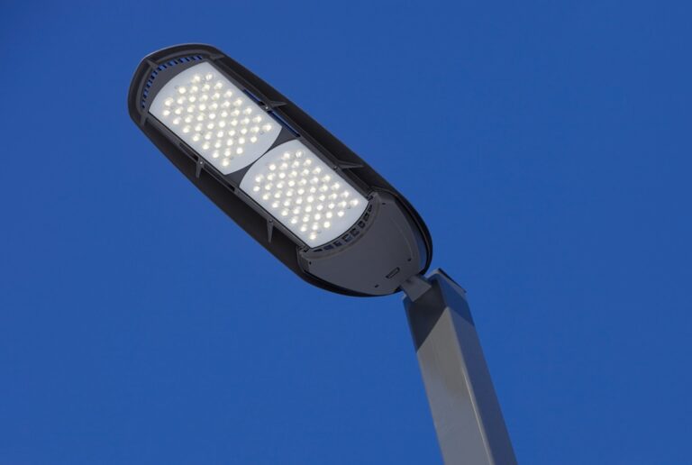 Why LED lights are recommended for parking lots?