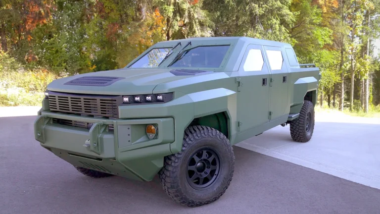 GM’s new military truck is an electric Silverado HD that runs on diesel fumes