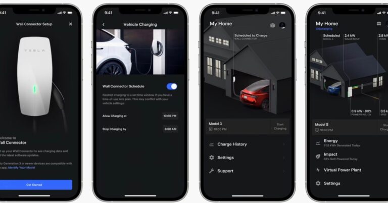 Tesla releases a new mobile app update that includes more offline commands, a power meter, and more