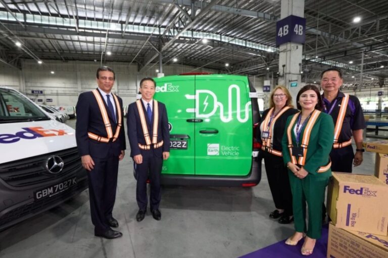 FedEx adds 31 electric vehicles to its fleet in Singapore