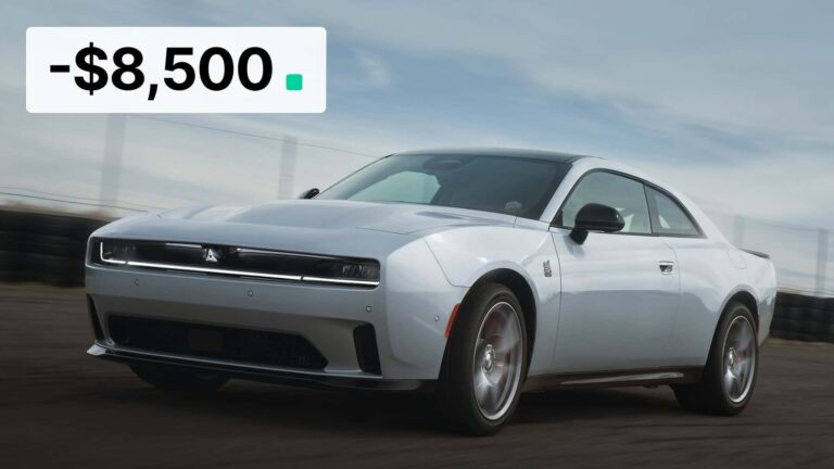 The Dodge Charger Daytona EV is offering a $1,000 rebate to Mopar owners