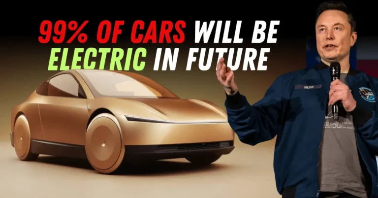 99% of cars will be electric and self-driving in the future: Elon Musk says