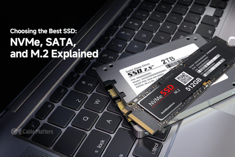 NVMe, SATA, and M.2 explained