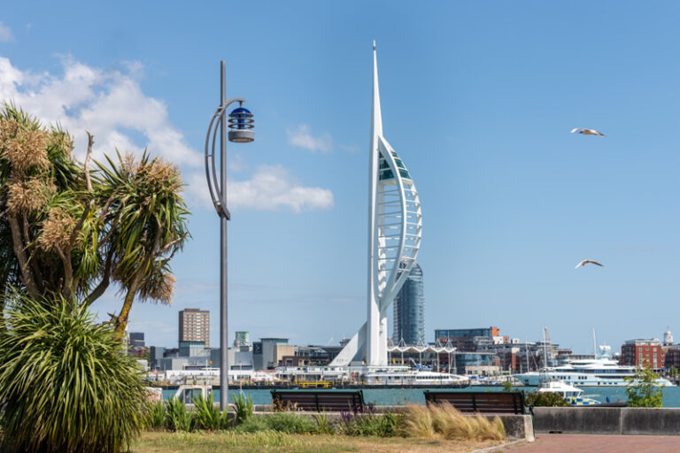 DW Windsor lights up the port of Gosport