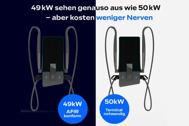Payment station exceeds 49.9 kW: TMH sells Hyc49 from Alpitronic