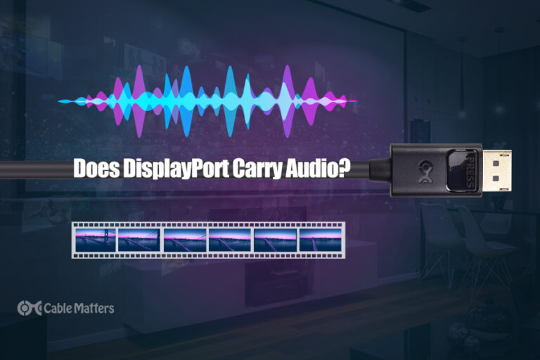 Does DisplayPort carry audio?